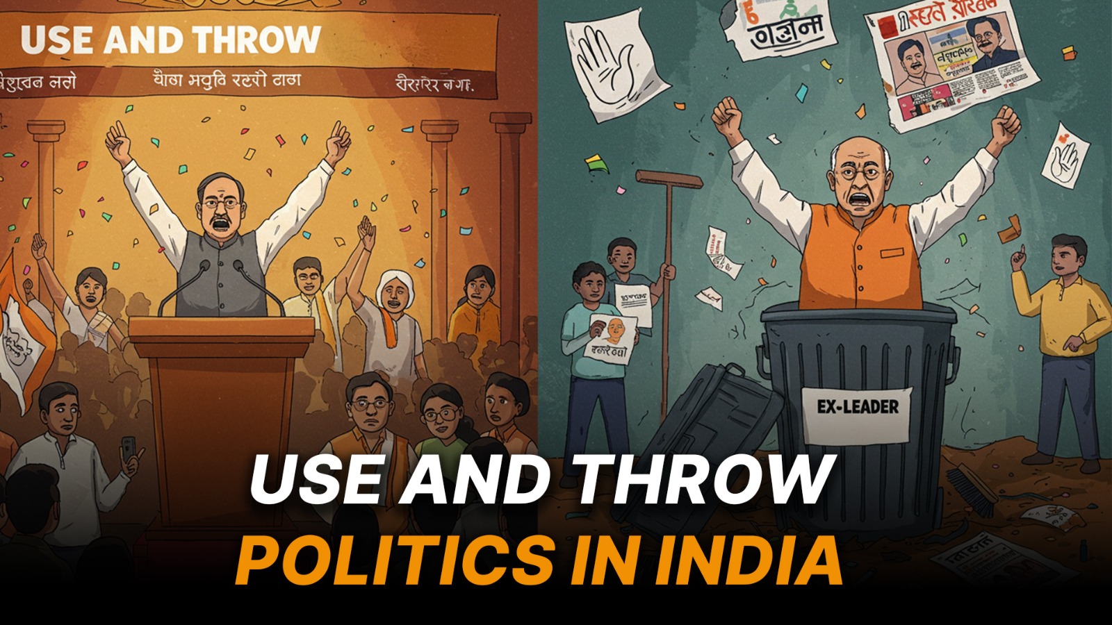 Use and Throw Politics in India: A Deep Dive into the Culture of Political Disposability