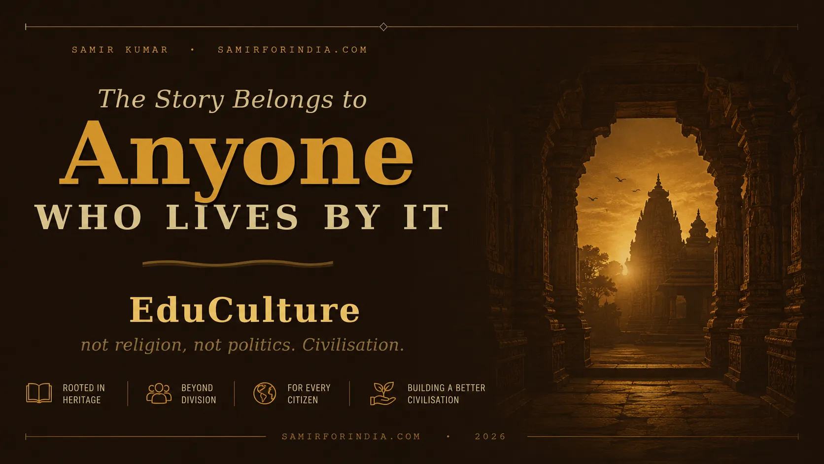 Ramayan Beyond Religion An EduCulture Perspective on Civilisational Heritage